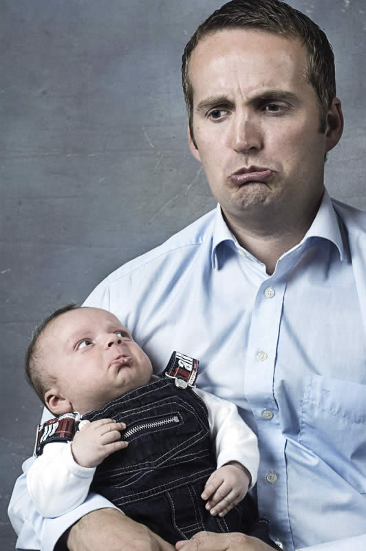 funny-faces-of-father-and-son